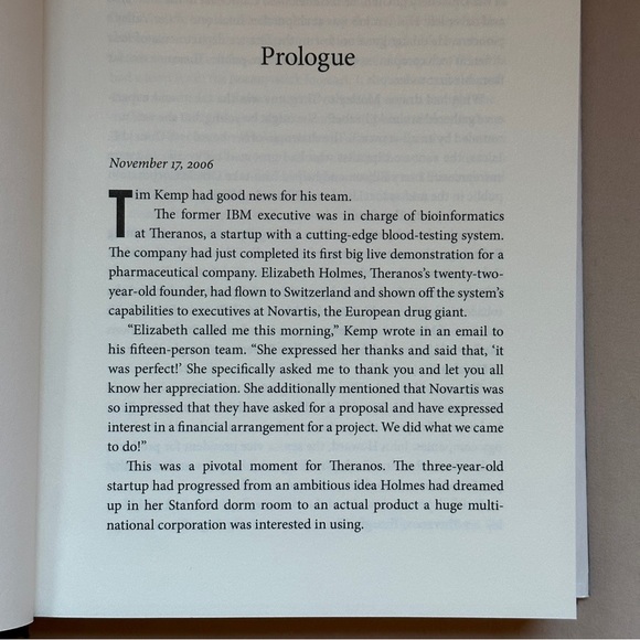 Bad Blood by John Carreyrou | Business & Economics | Hardcover Book - Picture 9 of 11